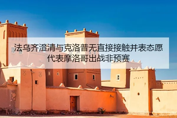 法乌齐澄清与克洛普无直接接触并表态愿代表摩洛哥出战非预赛
